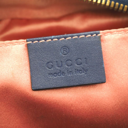 Gucci GG Marmont Velour Shoulder Bag Blue — view 7