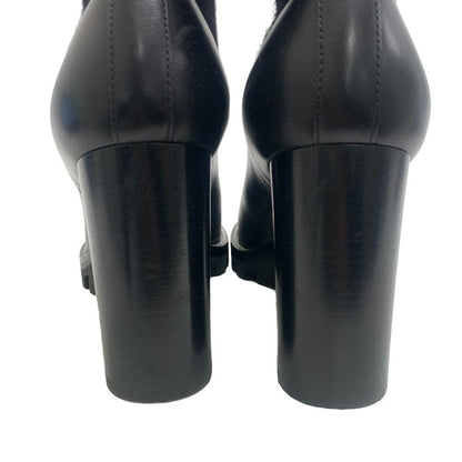 Louis Vuitton LV Bob Line Leather Boots Black — view 6