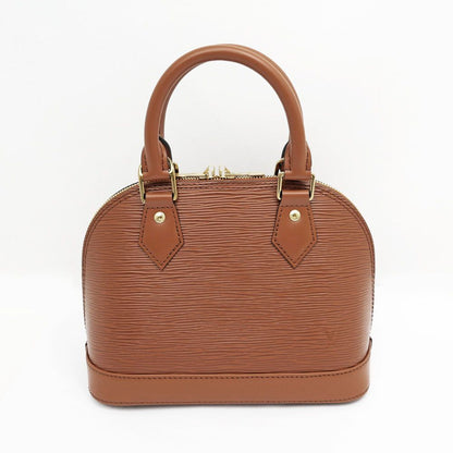 Louis Vuitton Alma BB Epi Zippy Handbag Tan Brown — view 2