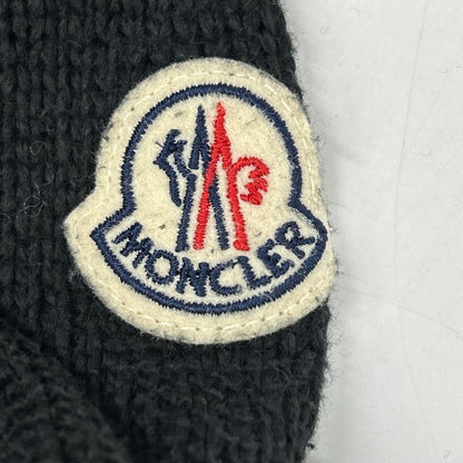 Moncler Girocollo Tricot Cotton Logo Patch Knit Sweater — view 7
