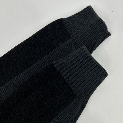 Moncler Girocollo Tricot Cotton Logo Patch Knit Sweater — view 9