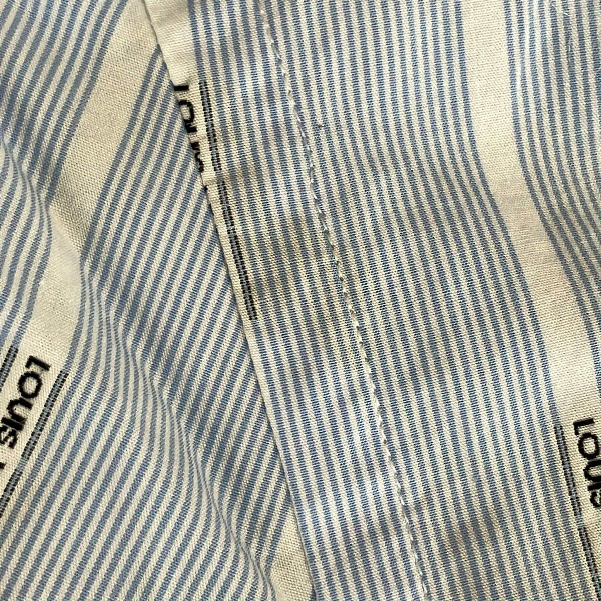 Louis Vuitton Long Sleeve Shirt XL Blue White — view 7