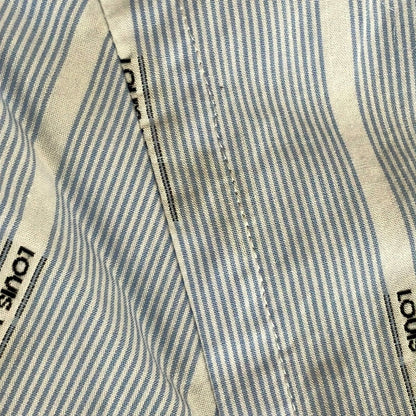 Louis Vuitton Long Sleeve Shirt XL Blue White — view 7