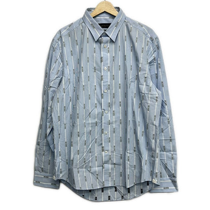 Louis Vuitton Long Sleeve Shirt XL Blue White