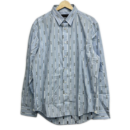 Louis Vuitton Long Sleeve Shirt XL Blue White