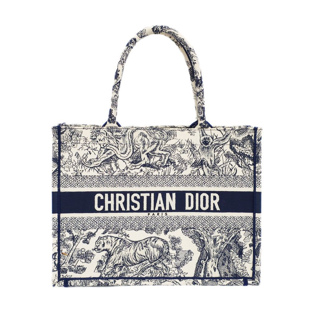 Dior Heaven Book Tote Toile de Jouy Embroidery Canvas