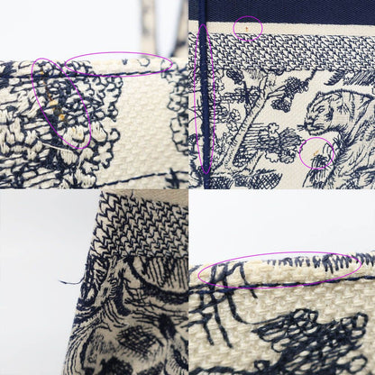 Dior Heaven Book Tote Toile de Jouy Embroidery Canvas — view 9