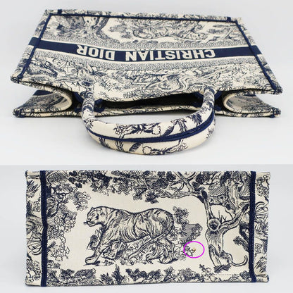 Dior Heaven Book Tote Toile de Jouy Embroidery Canvas — view 3