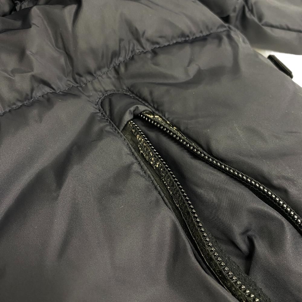 Moncler Eggstock Nylon Down Jacket Navy — view 5