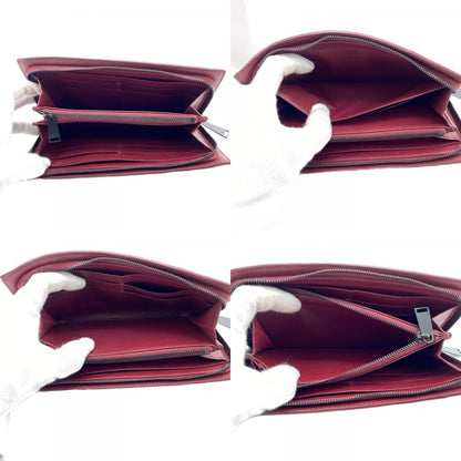 Bottega Veneta Zip Around Maxi Intrecciato Leather Wallet — view 7
