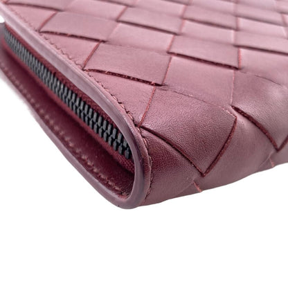 Bottega Veneta Zip Around Maxi Intrecciato Leather Wallet — view 4