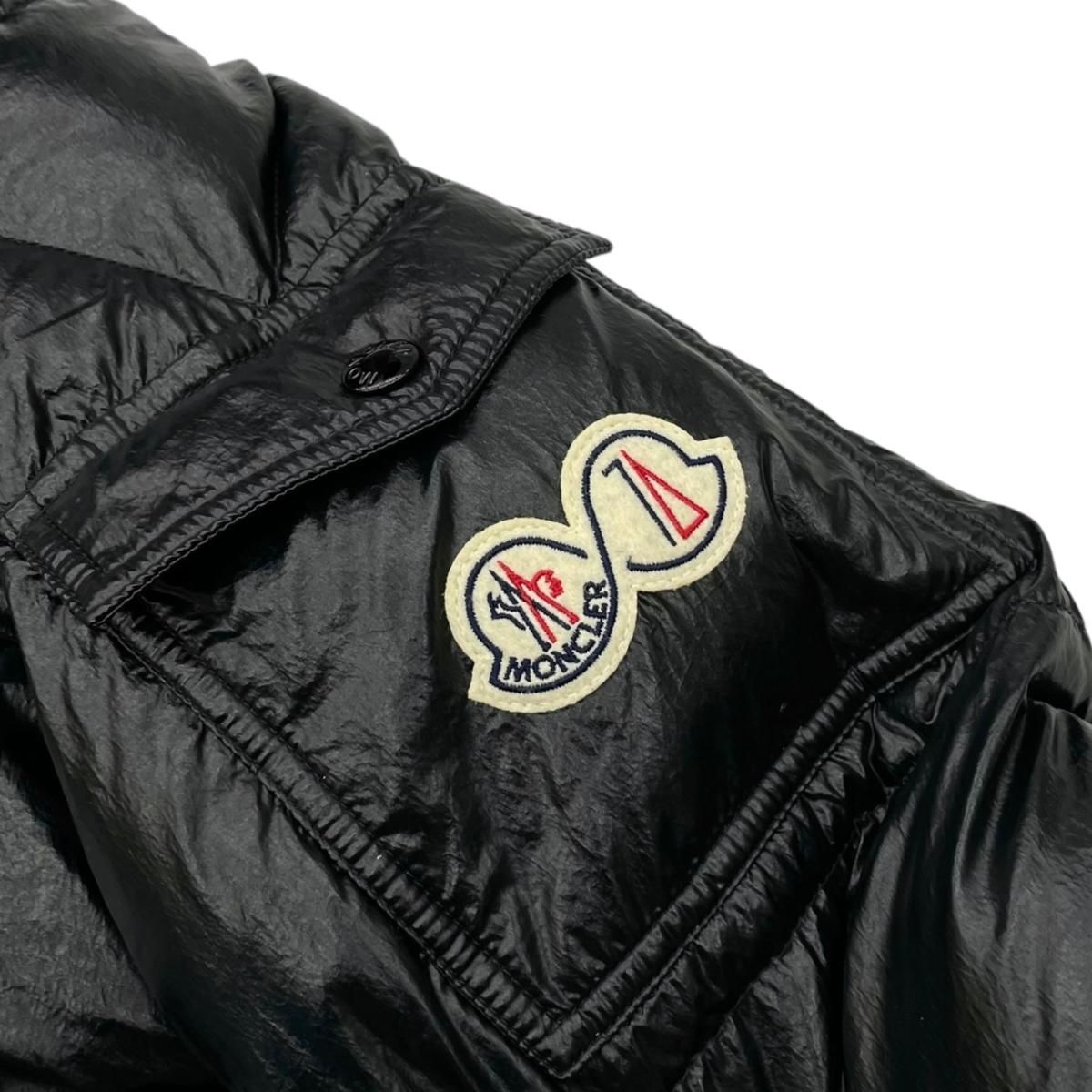 Moncler Mont Cles Down Jacket Maya Anniversary 0 Nylon Black 70 — view 7