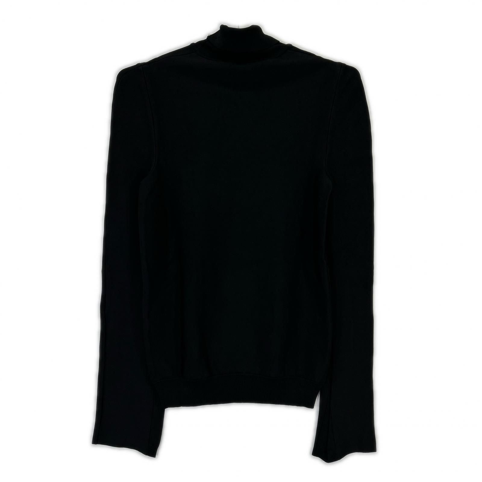 Celine Phoebe Philo Era Black High Neck Stretch Top XS — view 2