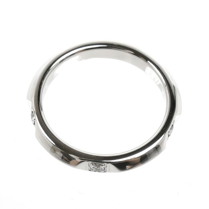 Tiffany & Co Platinum True Band Ring Diamond — view 4