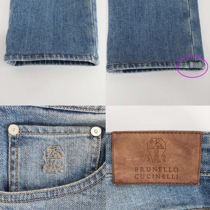Brunello Cucinelli Ten Jeans Pants Denim Skinny 48 — view 7