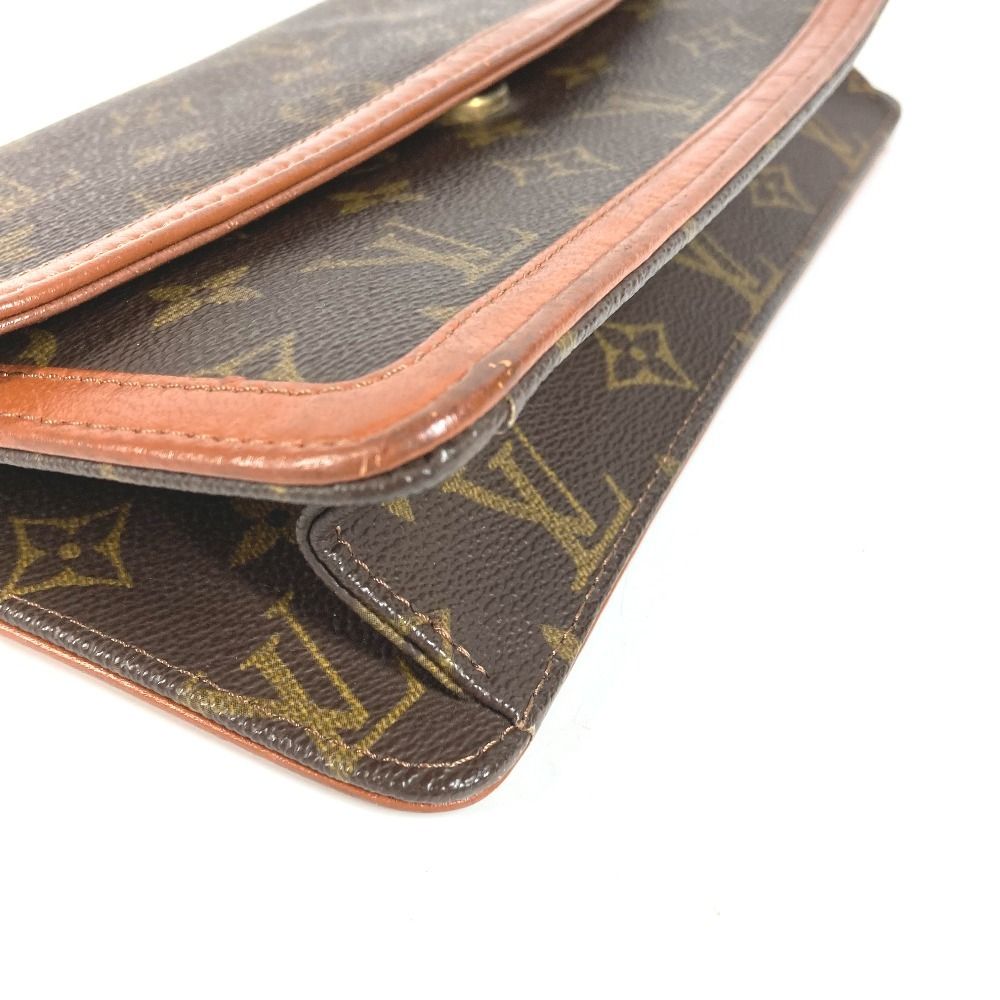 Louis Vuitton Clutch Pochette Dam PM Monogram Canvas Brown — view 6