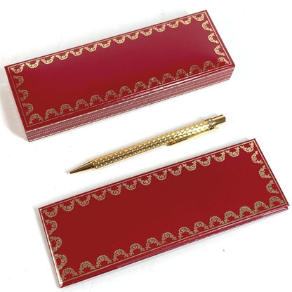 Cartier Ballpoint Pen Trinity Logo Metal Gold — view 8