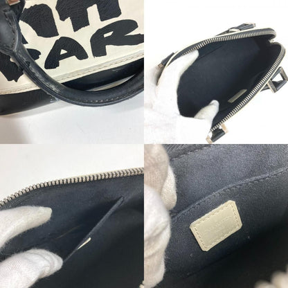 Louis Vuitton Handbag Alma PM Leather White — view 9