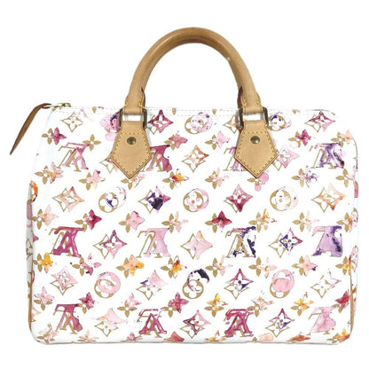 Louis Vuitton Handbag Speedy 30 White