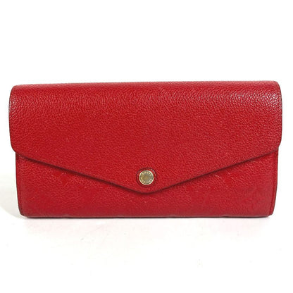 Louis Vuitton Wallet Portefeuille Sarah Monogram Empreinte Leather