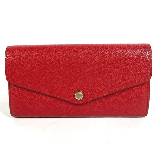 Louis Vuitton Wallet Portefeuille Sarah Monogram Empreinte Leather
