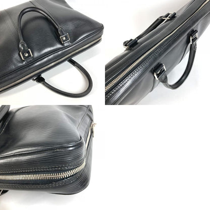 Louis Vuitton Business Bag Porte Documan Voyage Pdv Epi Leather Noir Black — view 9