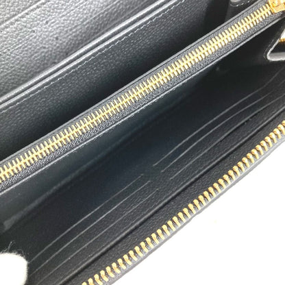 Louis Vuitton Wallet Zippy Monogram Empreinte Leather Noir Black — view 6
