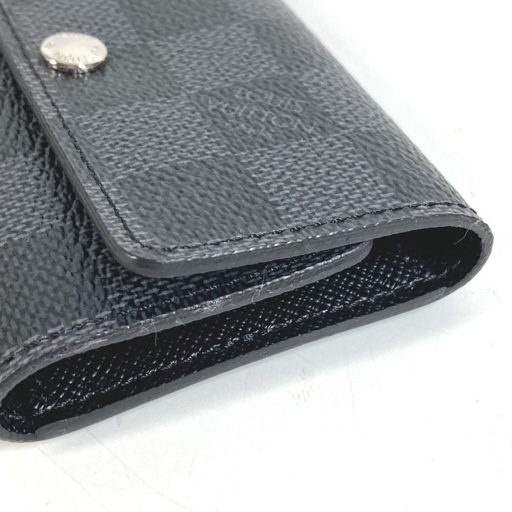 Louis Vuitton Key Case Multicles 6 Damier Graphite Canvas Black Key Holder — view 2