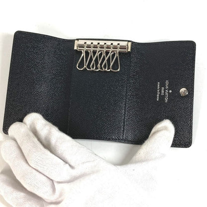 Louis Vuitton Key Case Multicles 6 Damier Graphite Canvas Black Key Holder — view 7
