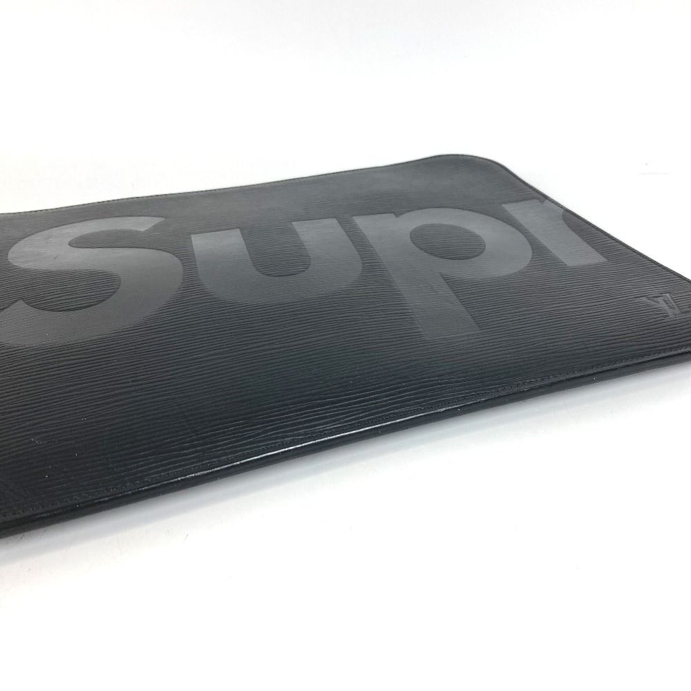 Louis Vuitton Clutch Pochette Jour GM Epi Leather Noir Black — view 6