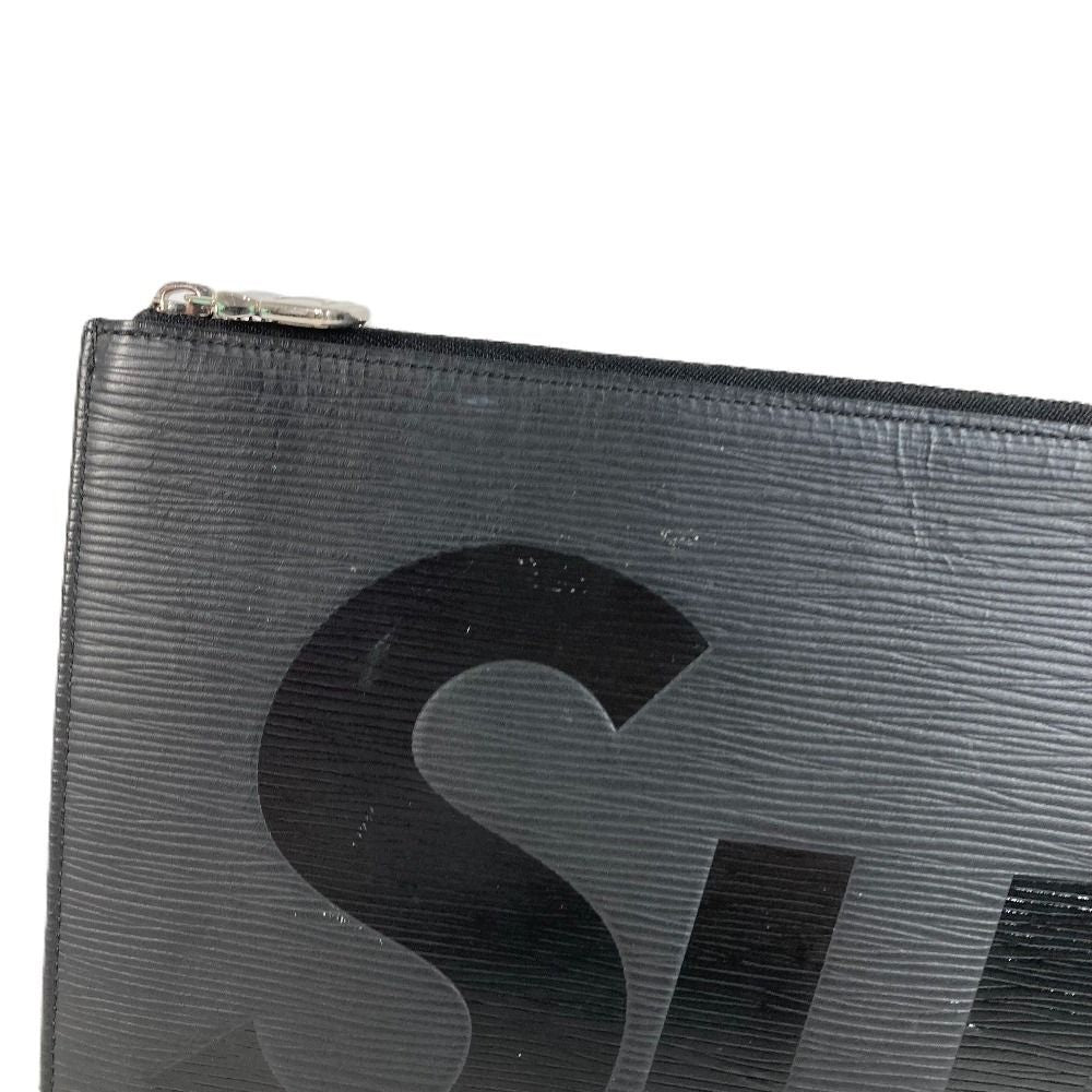 Louis Vuitton Clutch Pochette Jour GM Epi Leather Noir Black — view 3