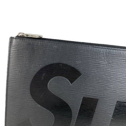Louis Vuitton Clutch Pochette Jour GM Epi Leather Noir Black — view 3