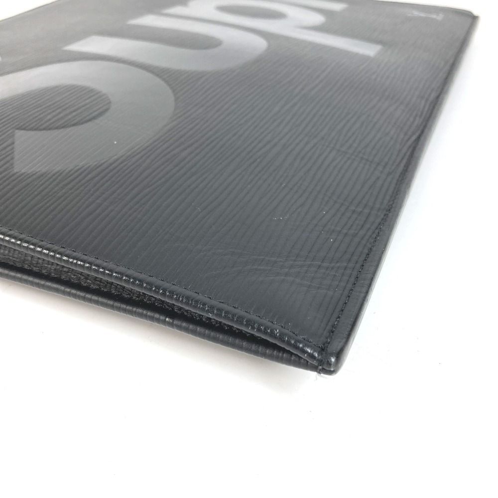 Louis Vuitton Clutch Pochette Jour GM Epi Leather Noir Black — view 5