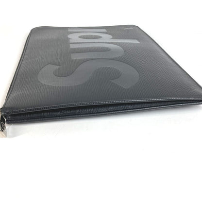 Louis Vuitton Clutch Pochette Jour GM Epi Leather Noir Black — view 4