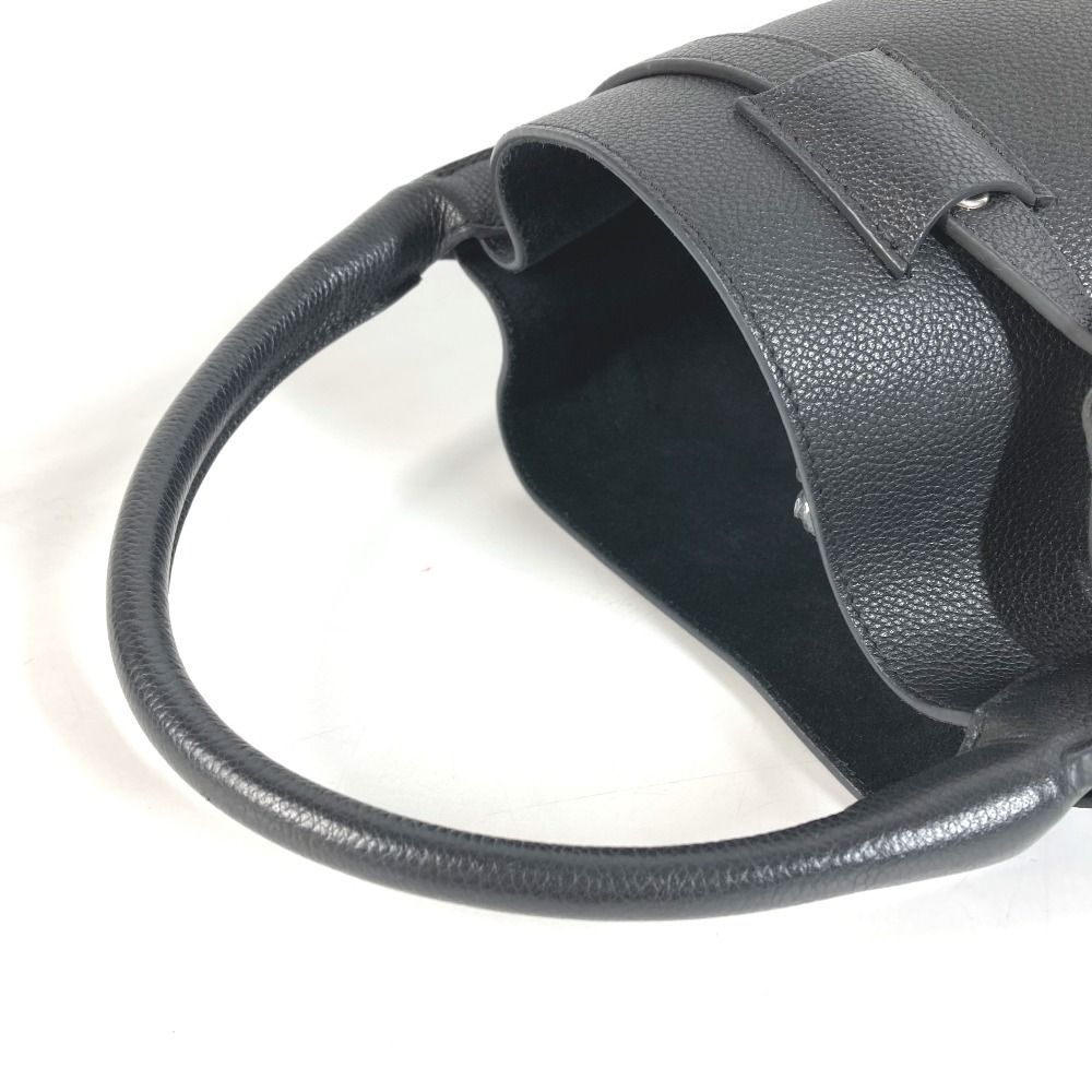 Celine Handbag Big Bag Nano Bucket Leather Black — view 7