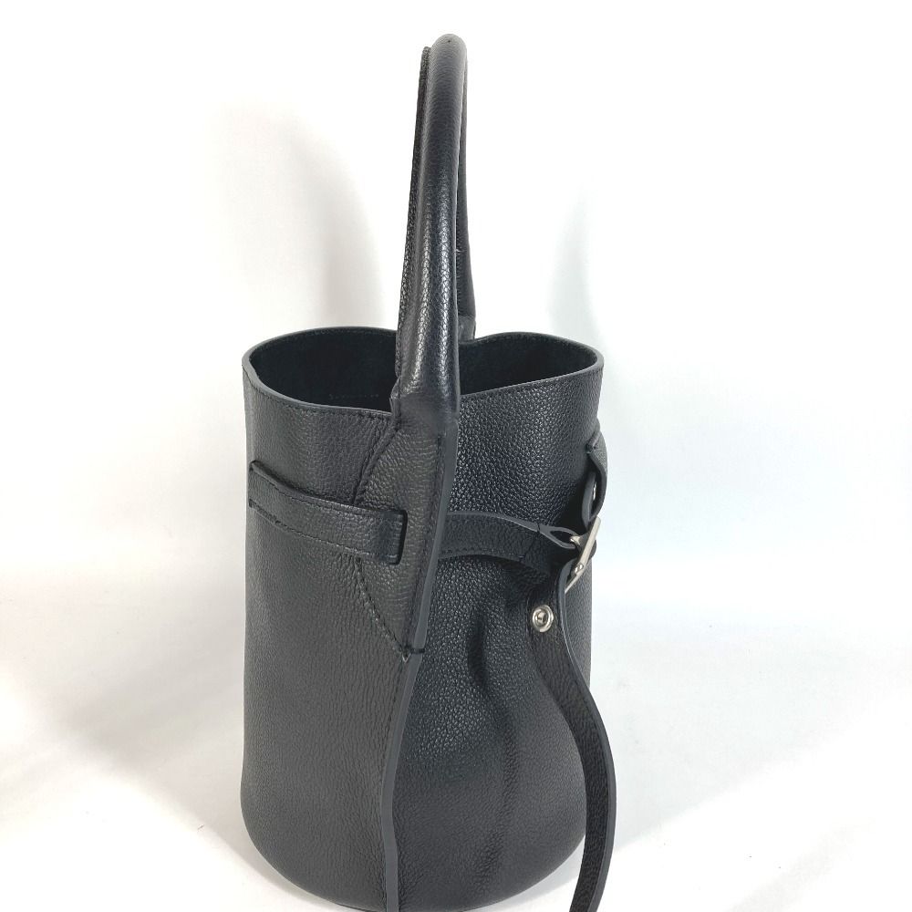 Celine Handbag Big Bag Nano Bucket Leather Black — view 4