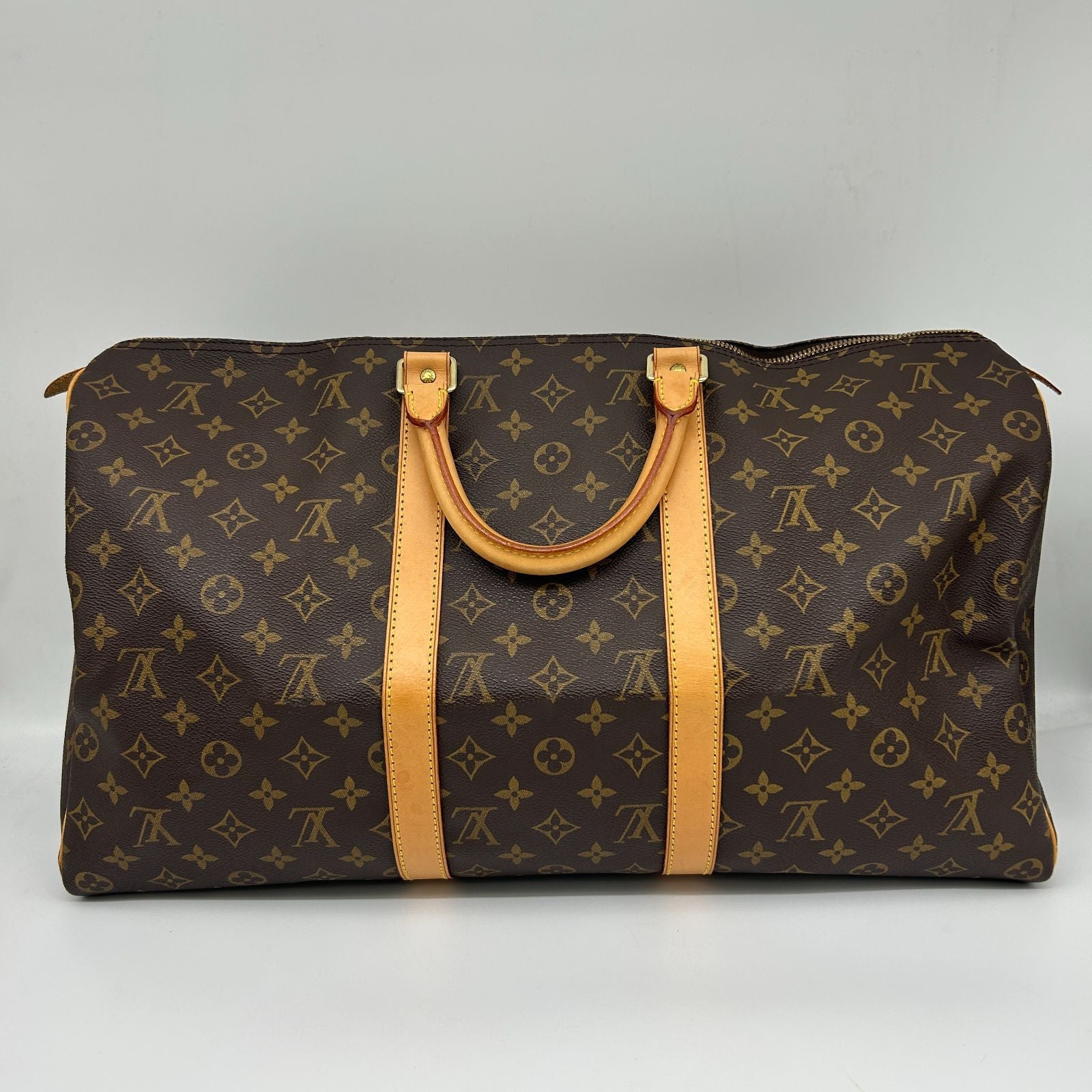 Louis Vuitton Monogram Keepall 50 Cadena — view 3