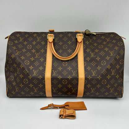Louis Vuitton Monogram Keepall 50 Cadena
