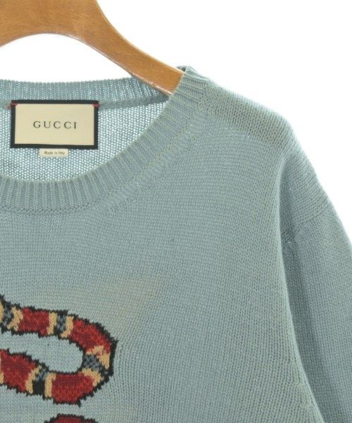 Gucci Knit Sweater Blue — view 4