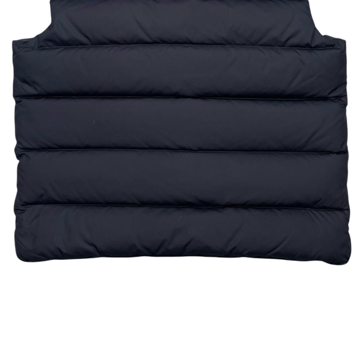 Moncler Mont Cles Down Vest Cheval 1 Polyester Navy Gilet — view 6