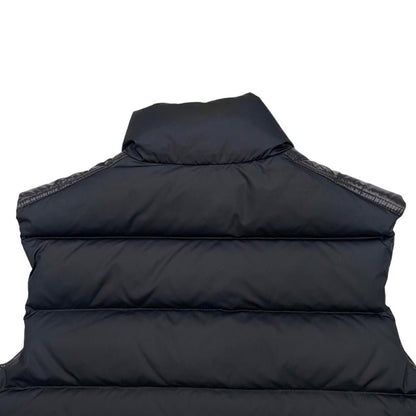 Moncler Mont Cles Down Vest Cheval 1 Polyester Navy Gilet — view 5