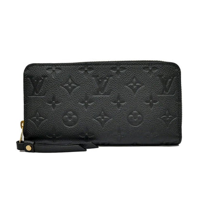 Louis Vuitton Empreinte Noir Zippy Wallet Monogram Black Leather