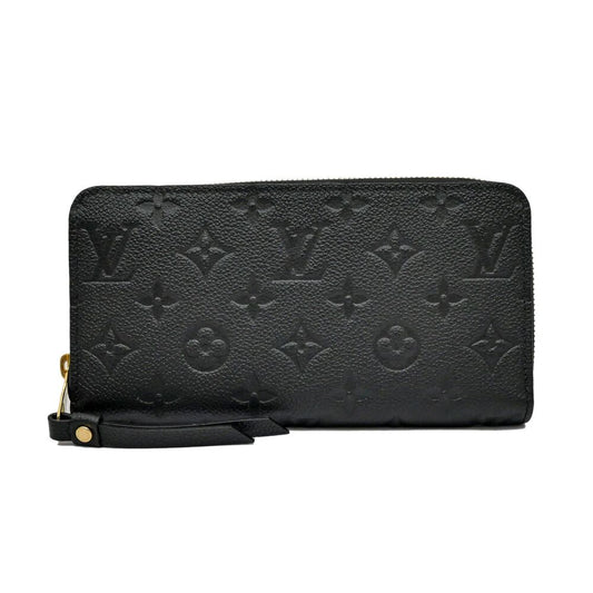 Louis Vuitton Empreinte Noir Zippy Wallet Monogram Black Leather
