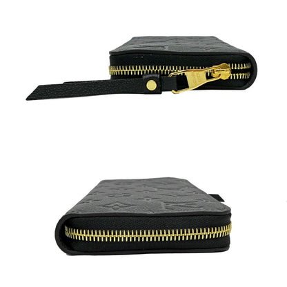 Louis Vuitton Empreinte Noir Zippy Wallet Monogram Black Leather — view 3