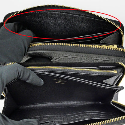 Louis Vuitton Empreinte Noir Zippy Wallet Monogram Black Leather — view 8