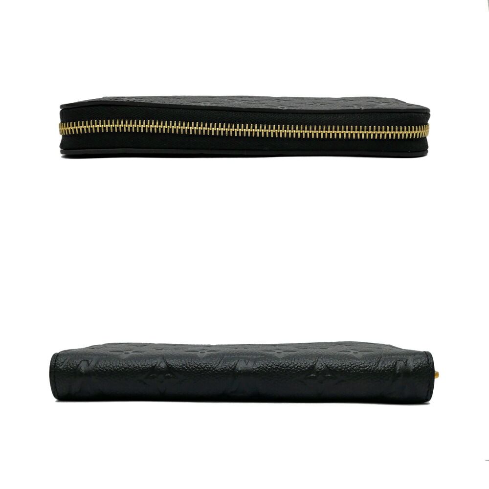 Louis Vuitton Empreinte Noir Zippy Wallet Monogram Black Leather — view 4