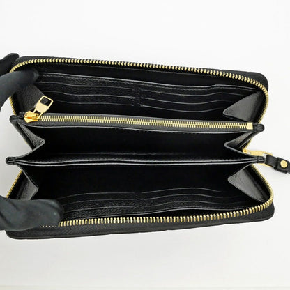 Louis Vuitton Empreinte Noir Zippy Wallet Monogram Black Leather — view 6