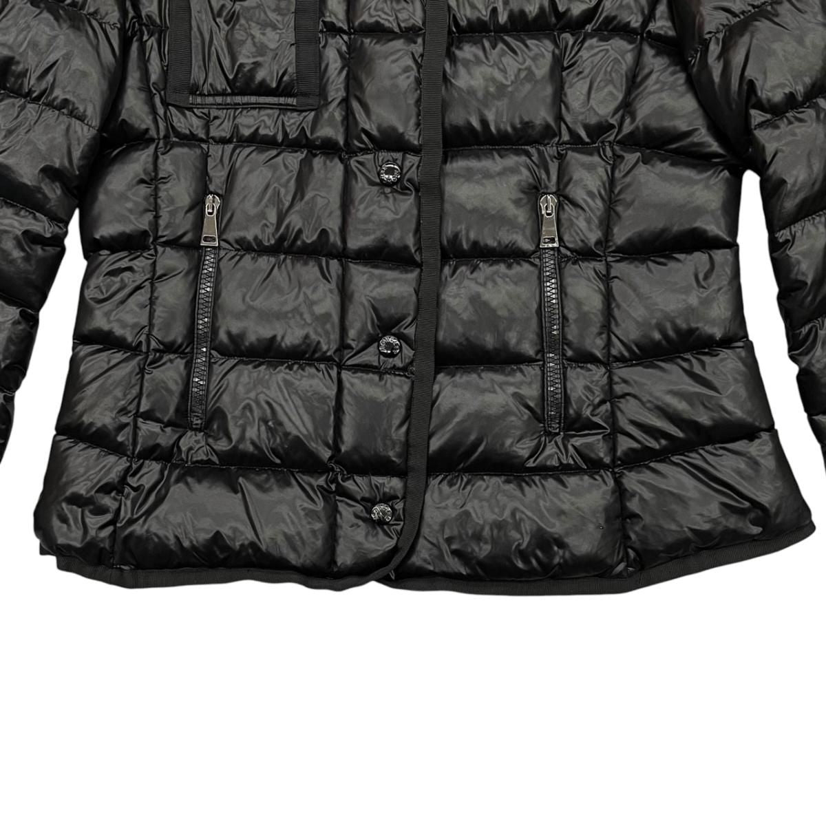 Moncler Mont Cles Down Jacket Barbel 4 Sizes Fur Black — view 4