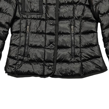 Moncler Mont Cles Down Jacket Barbel 4 Sizes Fur Black — view 4