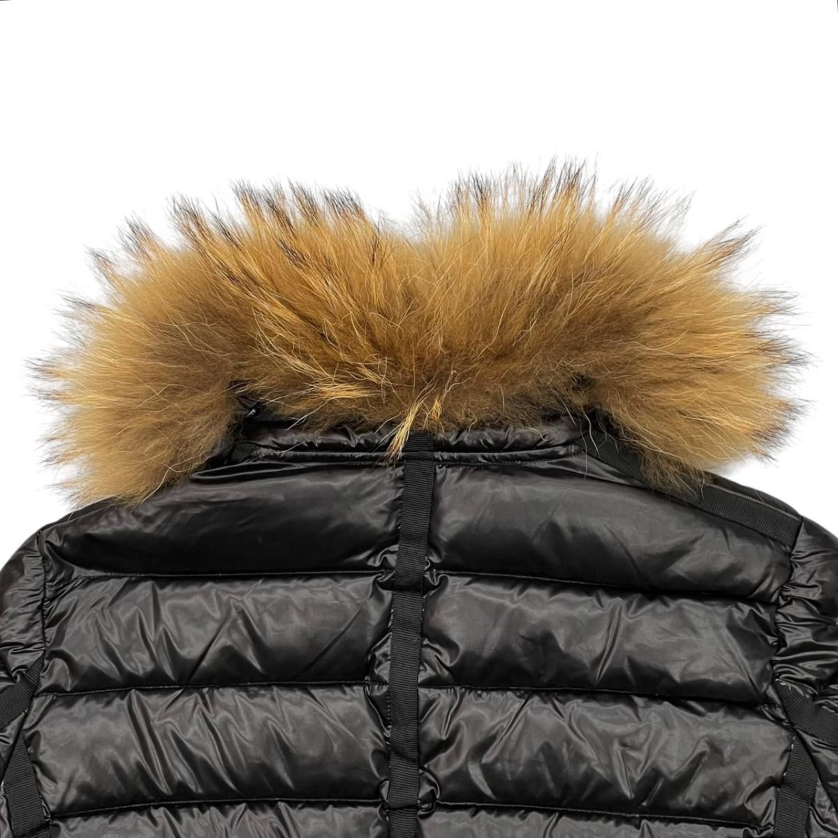 Moncler Mont Cles Down Jacket Barbel 4 Sizes Fur Black — view 5